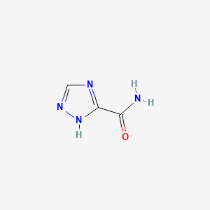 Chemical structure of 1,2,4-Triazole-3-carboxamide
