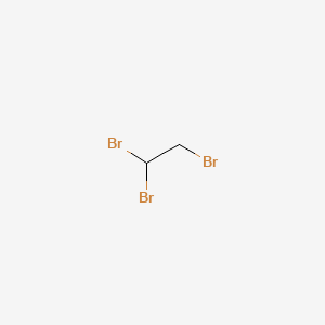 Chemical structure of 1,1,2-Tribromoethane