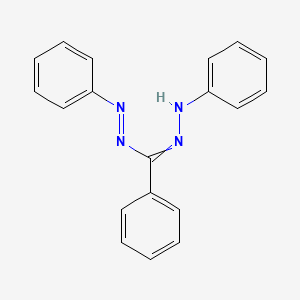 Chemical structure of 1,3,5-Triphenylformazan