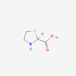 Chemical structure of Thiazolidine-2-carboxylic Acid