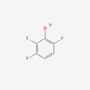 Chemical structure of 2,3,6-Trifluorophenol