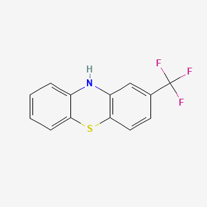 Chemical structure of 2-(Trifluoromethyl)phenothiazine