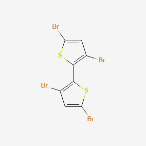 Chemical structure of 3,3',5,5'-Tetrabromo-2,2'-bithiophene
