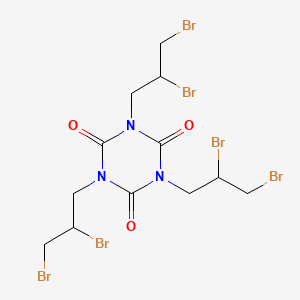 Chemical structure of Tris(2,3-dibromopropyl) Isocyanurate