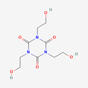 Chemical structure of Tris(2-hydroxyethyl) Isocyanurate