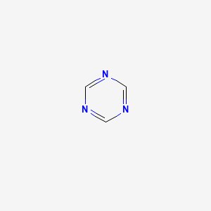 Chemical structure of 1,3,5-Triazine