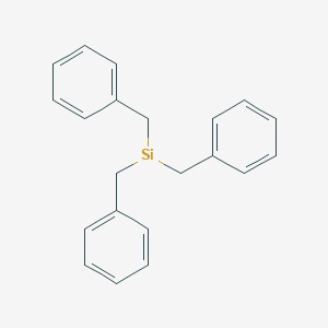 Chemical structure of Tribenzylsilane