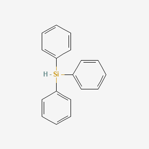 Chemical structure of Triphenylsilane