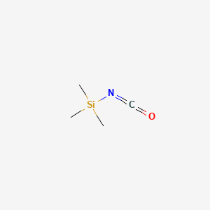 Chemical structure of Trimethylsilyl Isocyanate