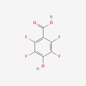 Chemical structure of Tetrafluoro-4-hydroxybenzoic acid