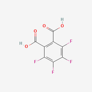 Chemical structure of Tetrafluorophthalic Acid