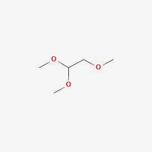 Chemical structure of 1,1,2-Trimethoxyethane