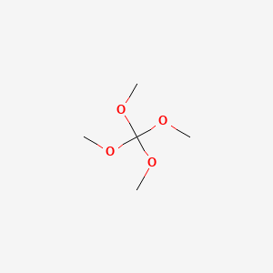 Chemical structure of Tetramethoxymethane