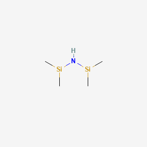 Chemical structure of 1,1,3,3-Tetramethyldisilazane