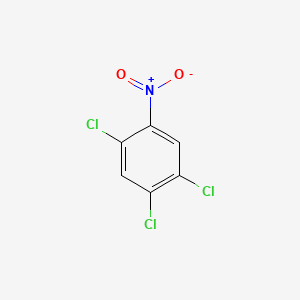 Chemical structure of 2,4,5-Trichloronitrobenzene