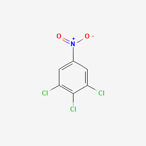 Chemical structure of 3,4,5-Trichloronitrobenzene