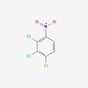 Chemical structure of 2,3,4-Trichloronitrobenzene