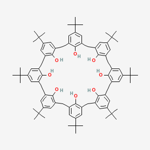 Chemical structure of 4-tert-Butylcalix[8]arene