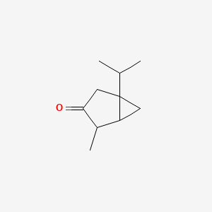 Chemical structure of Thujone (α- and β- mixture)