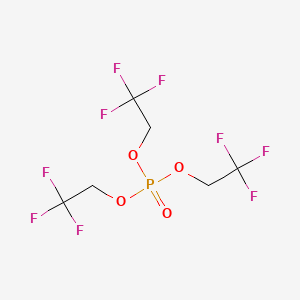Chemical structure of Tris(2,2,2-trifluoroethyl) Phosphate