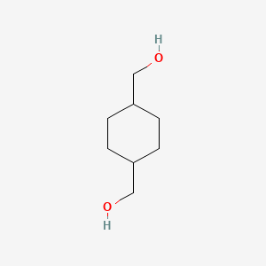 Chemical structure of trans-1,4-Cyclohexanedimethanol