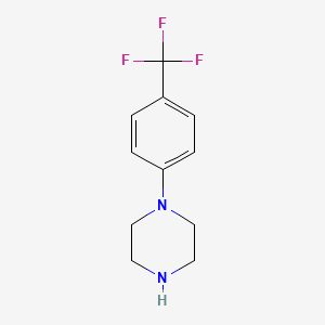 Chemical structure of 1-(4-Trifluoromethylphenyl)piperazine