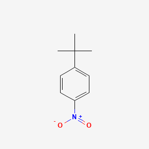Chemical structure of 1-tert-Butyl-4-nitrobenzene