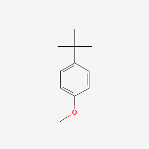 Chemical structure of 4-tert-Butylanisole