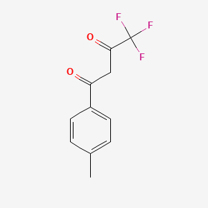 Chemical structure of 4,4,4-Trifluoro-1-(p-tolyl)-1,3-butanedione