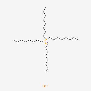 Chemical structure of Tetra-n-octylphosphonium Bromide