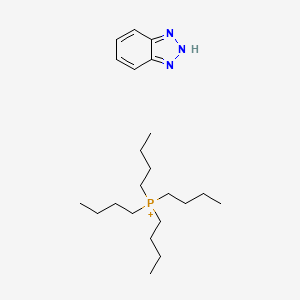 Chemical structure of Tetrabutylphosphonium Benzotriazolate