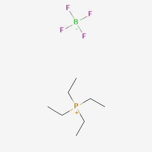 Chemical structure of Tetraethylphosphonium Tetrafluoroborate