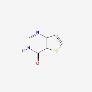 Chemical structure of Thieno[3,2-d]pyrimidin-4(1H)-one