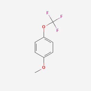 Chemical structure of 4-(Trifluoromethoxy)anisole