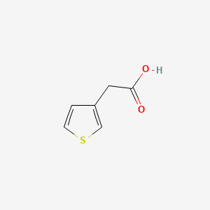 Chemical structure of 3-Thiophenacetic acid
