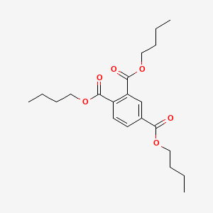 Chemical structure of Tributyl Trimellitate