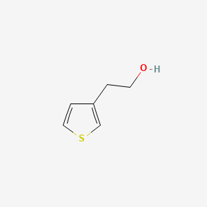 Chemical structure of 3-Thiopheneethanol