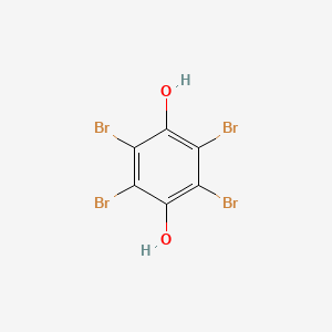 Chemical structure of Tetrabromohydroquinone