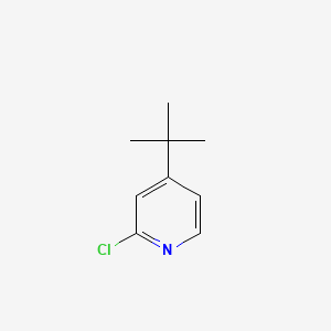 Chemical structure of 4-(tert-Butyl)-2-chloropyridine