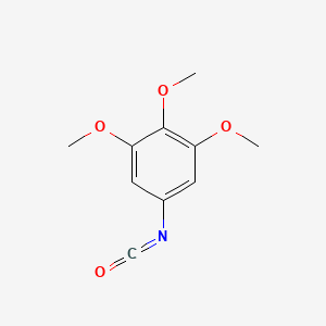 Chemical structure of 3,4,5-Trimethoxyphenyl isocyanate