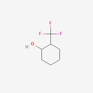 Chemical structure of 2-(Trifluoromethyl)cyclohexanol