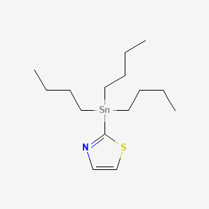 Chemical structure of 2-Tributylstannylthiazole