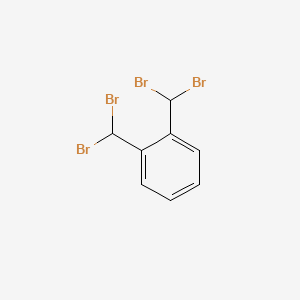Chemical structure of α,α,α′,α′-Tetrabromo-o-xylene
