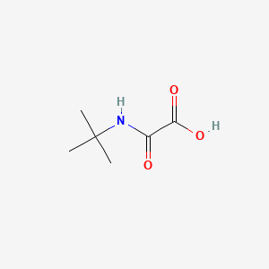 Chemical structure of (tert-Butylamino)(oxo)acetic acid