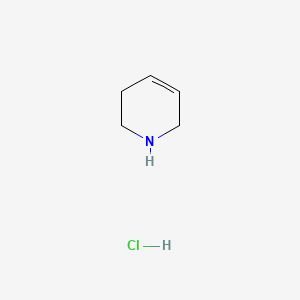 Chemical structure of 1,2,3,6-Tetrahydropyridine hydrochloride
