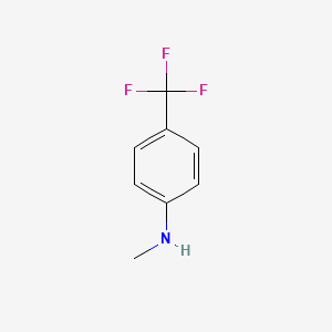 Chemical structure of 4-(Trifluoromethyl)-N-methylaniline
