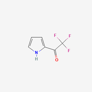 Chemical structure of 2-(Trifluoroacetyl)pyrrole
