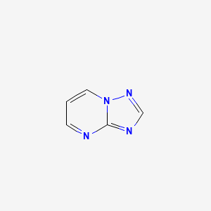 Chemical structure of 1,2,4-Triazolo[1,5-a]pyrimidine
