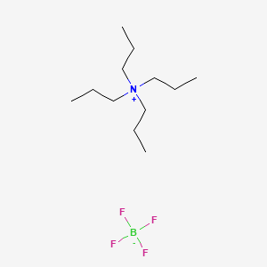 Chemical structure of Tetrapropylammonium tetrafluoroborate