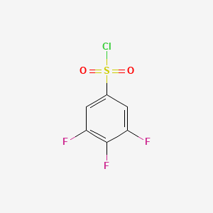 Chemical structure of 3,4,5-Trifluorobenzenesulfonyl chloride